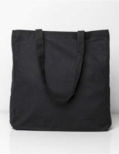 PRI-XT95-Cotton Bag Side Fold Long Handles